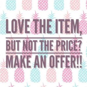 Reasonable Offers Accepted